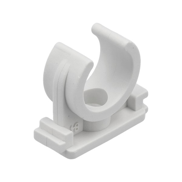 UCHWYTY, KLIPSY MONTAŻOWE, INSTALATORSKIE, OTWARTE DO RUR 18MM 4SZT. 54812