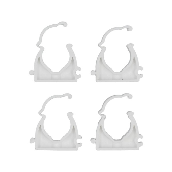 UCHWYTY, KLIPSY MONTAŻOWE, INSTALATORSKIE, ZAMYKANE DO RUR I PRZEWODÓW 22MM 4SZT. 54833