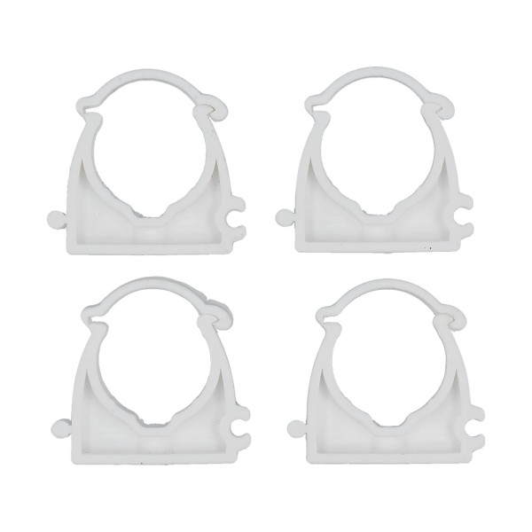 UCHWYTY, KLIPSY MONTAŻOWE, INSTALATORSKIE, ZAMYKANE DO RUR I PRZEWODÓW 25MM 4SZT. 54834