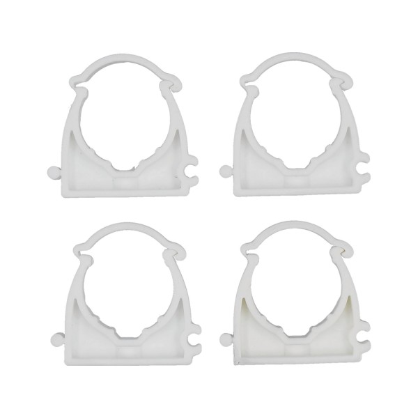 UCHWYTY, KLIPSY MONTAŻOWE, INSTALATORSKIE, ZAMYKANE DO RUR I PRZEWODÓW 28MM 4SZT. 54835