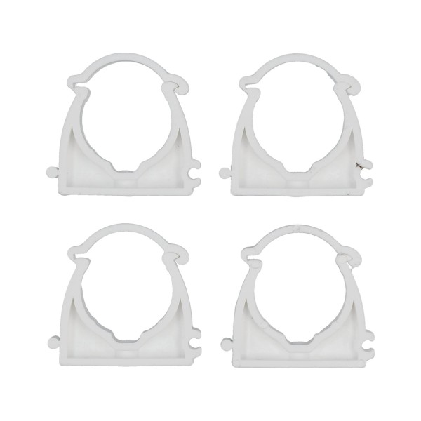 UCHWYTY, KLIPSY MONTAŻOWE, INSTALATORSKIE, ZAMYKANE DO RUR I PRZEWODÓW 32MM 4SZT. 54836