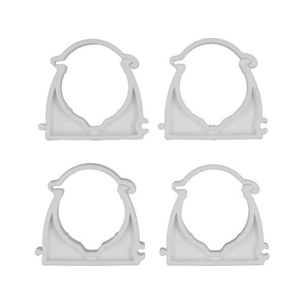 UCHWYTY, KLIPSY MONTAŻOWE, INSTALATORSKIE, ZAMYKANE DO RUR I PRZEWODÓW 40MM 4SZT. 54837