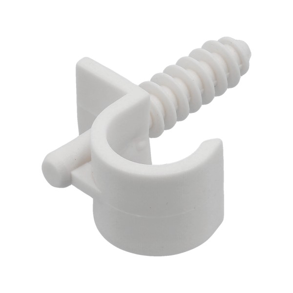 UCHWYTY MONTAŻOWE, INSTALATORSKIE Z KOŁKIEM SZYBKIEGO MONTAŻU DO RUR 18MM 4SZT. 54851