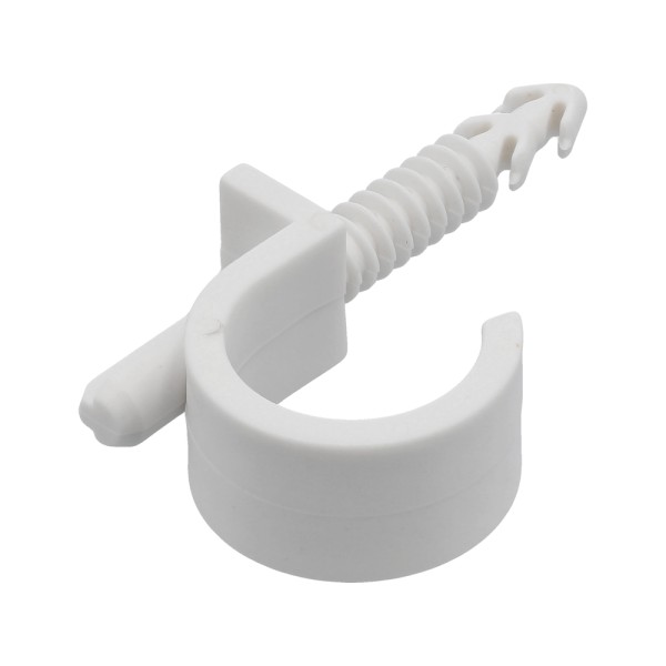 UCHWYTY MONTAŻOWE, INSTALATORSKIE Z KOŁKIEM SZYBKIEGO MONTAŻU DO RUR 32MM 4SZT. 54856