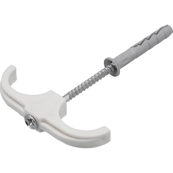 HAKI MONTAŻOWE BIS, INSTALATORSKIE PODWÓJNE Z KOŁKIEM, DO RUR 15-28MM 4SZT. 54876