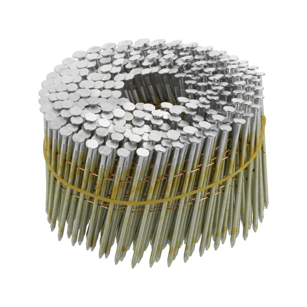 GWOŹDZIE BĘBNOWE DO GWOŹDZIAREK, PIERŚCIENIOWE, OCYNKOWANE, KOLETOWANE 70X2,5MM 3600SZT. 72019