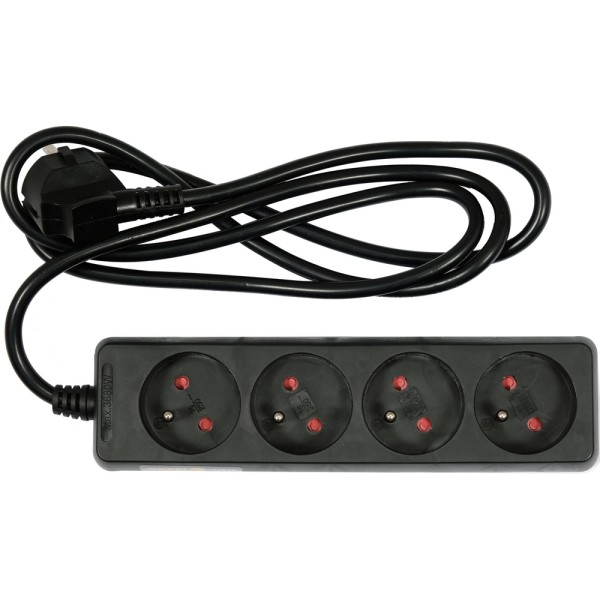 PRZEDŁUŻACZ ELEKTRYCZNY 4 GNIAZDA 1,5M 72620