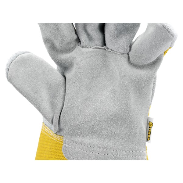 RĘKAWICE BUDOWLANE SKÓRA BYDLĘCA ROZM. 10 74005