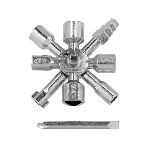 KLUCZ DO SZAFEK SERWISOWYCH 10 W 1 78478