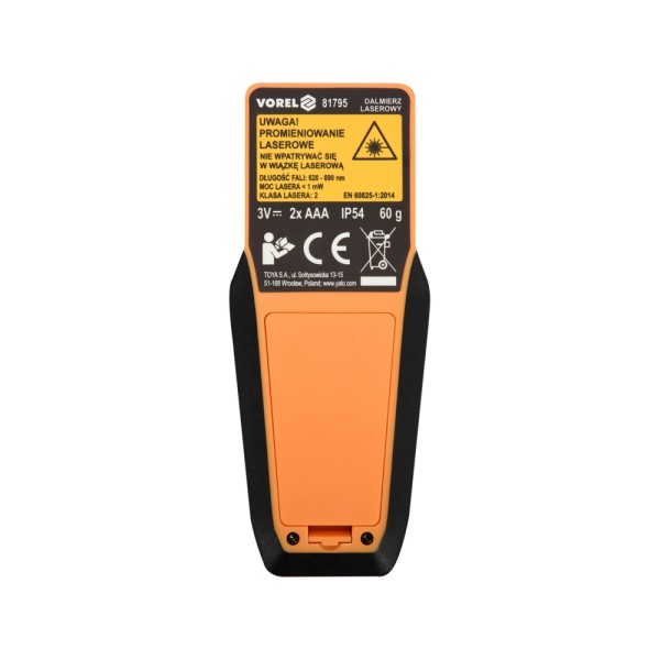 DALMIERZ LASEROWY  0,2-100 M 81795