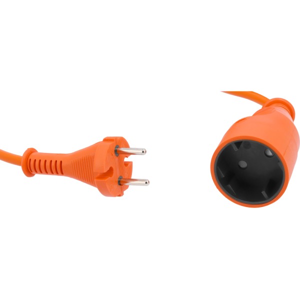 PRZEDŁUŻACZ 20M POMARAŃCZOWY 2X1,5MM² 82673