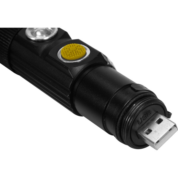 LAMPA WARSZTATOWA COB LED 3W 300LM, LI-ION 3,7V 600MAH, ALUMINIOWA 82734