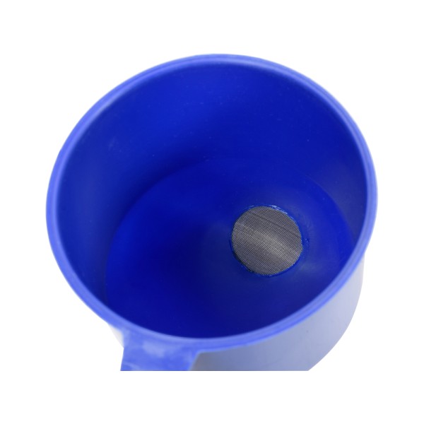 LEJEK SKOŚNY Z SITKIEM NIEBIESKI 130MM 83017