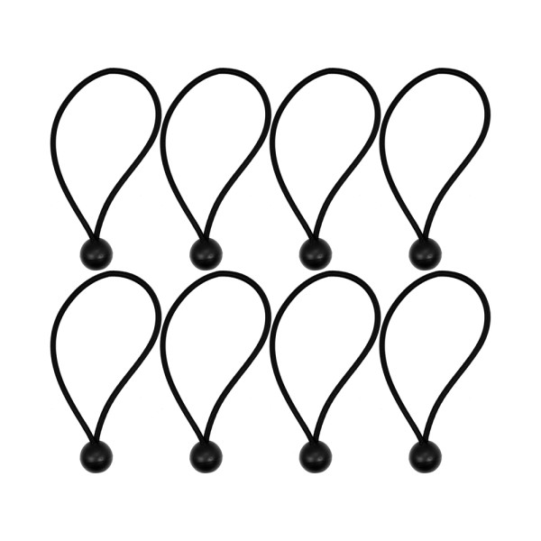 LINKI DO MOCOWANIA PLANDEK 200 MM, ELASTYCZNE, ZAKOŃCZONE KULKĄ, 8 SZT. 85180