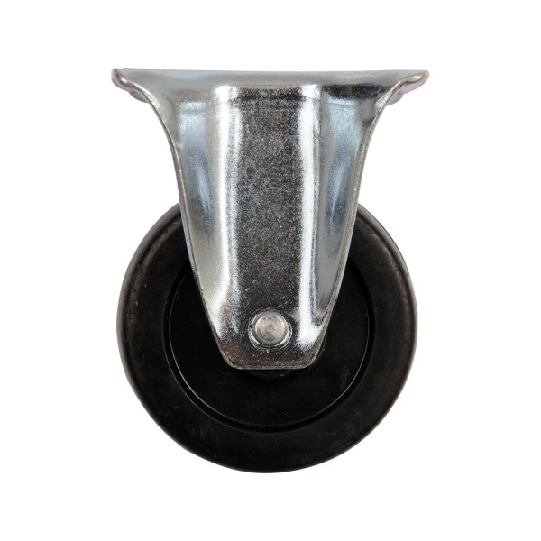 KÓŁKO STAŁE Z CZARNĄ GUMĄ 50MM 87392