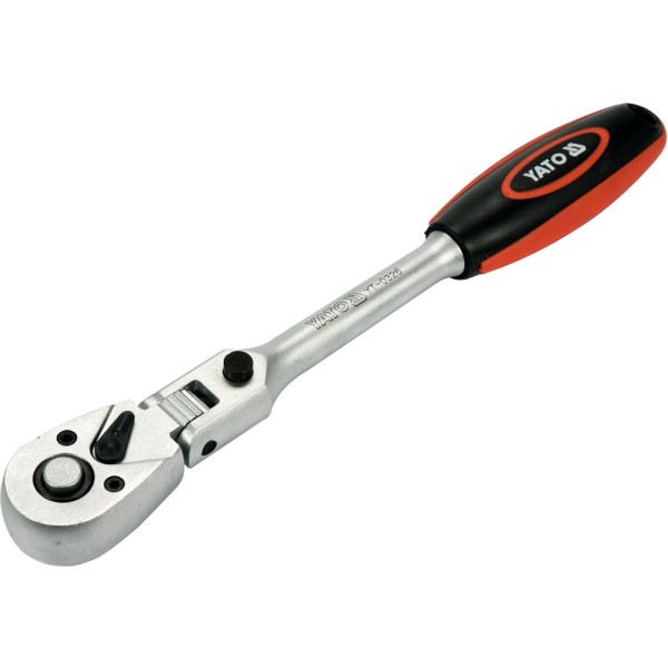 GRZECHOTKA UCHYLNA Z BLOKADĄ 3/8'' YT-0326