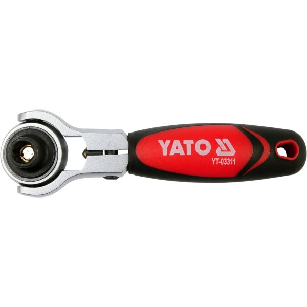 GRZECHOTKA 2W1 DO BITÓW I NASADEK Z GŁOWICĄ OBROTOWĄ YT-03311