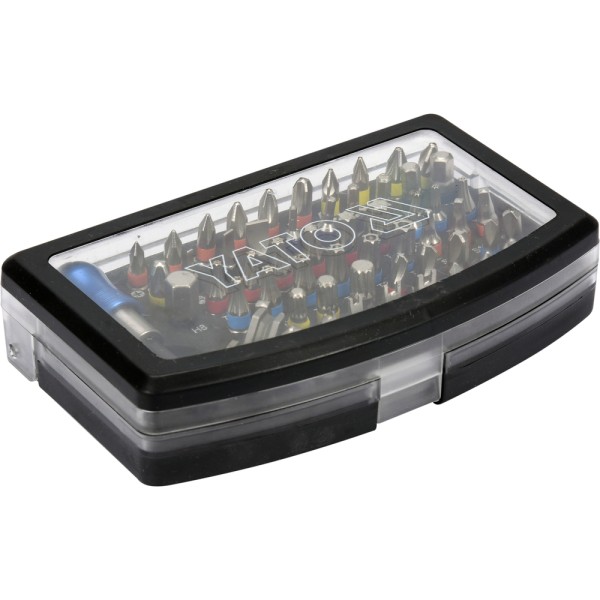 ZESTAW KOŃCÓWEK ŚRUBOKRĘTOWYCH 59 SZT. YT-04624