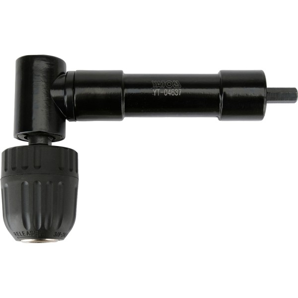 ADAPTER KĄTOWY Z UCHWYTEM WIERTARSKIM YT-04637