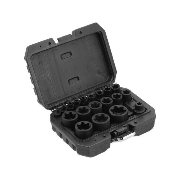 ZESTAW NASADEK 19 ELEMENTÓW YT-05197