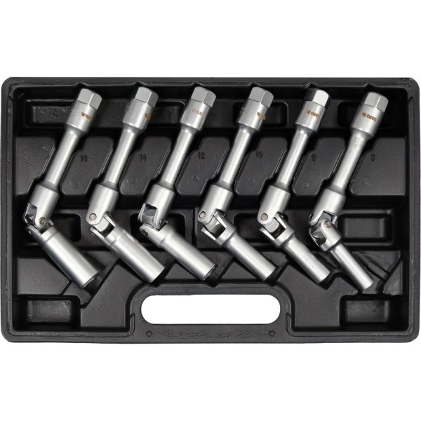 KLUCZE DO ŚWIEC ŻAROWYCH, ZESTAW 6 SZT. YT-0534