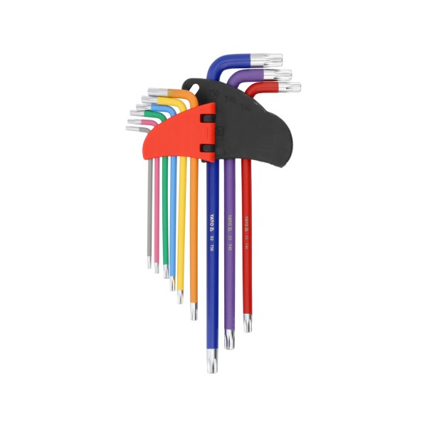 ZESTAW KLUCZY TORX TR T10-T50 9SZT. YT-05636