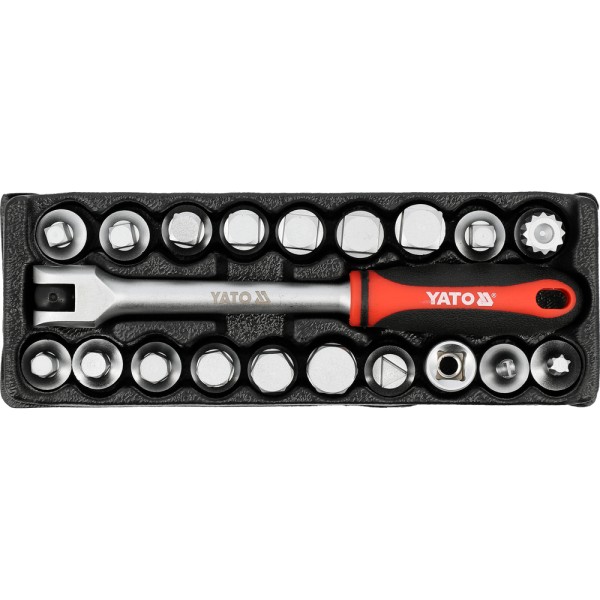 ZESTAW KLUCZY DO KORKÓW OLEJU 20 ELEMENTÓW YT-05992