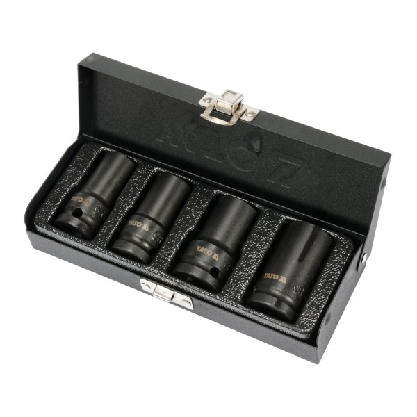 ZESTAW NASADEK DO WYKRĘCANIA ŚRUB ZABEZPIECZAJĄCYCH 4 SZT. 1/2