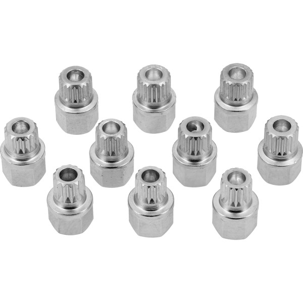 ZESTAW NASADEK DO ŚRUB ZABEZPIECZAJĄCYCH BMW  10 ELEMENTÓW YT-060391