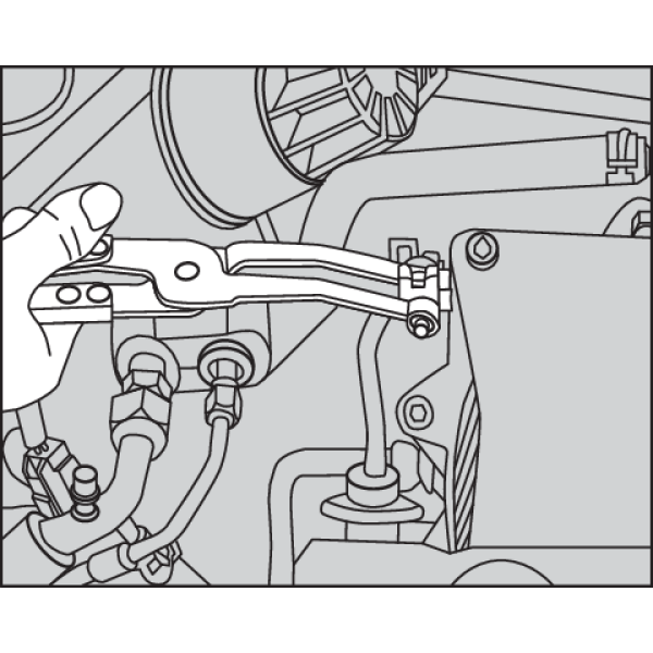 SZCZYPCE DO OPASEK I PRZEWODÓW GUMOWYCH, 2 SZT. YT-0645
