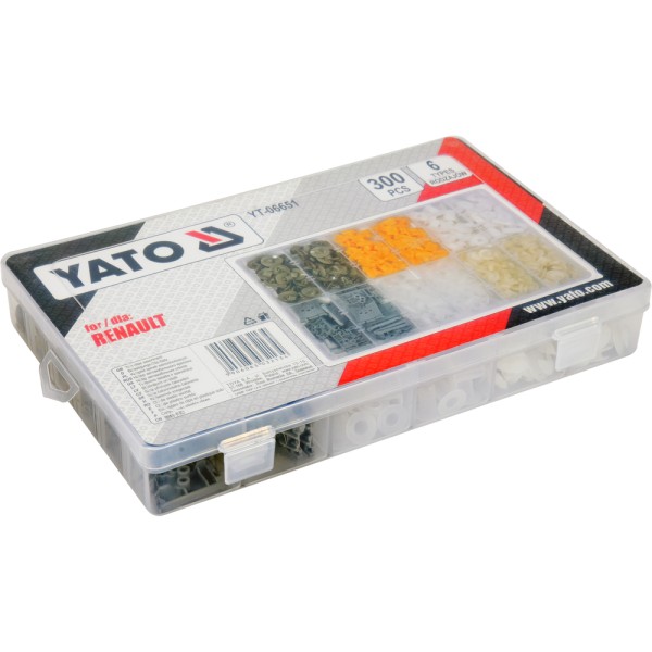 ZESTAW SPINEK SAMOCHODOWYCH RENAULT 300 SZT. YT-06651