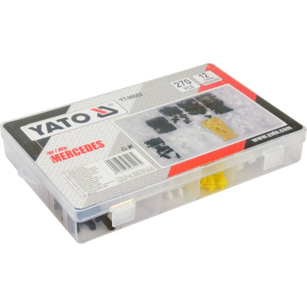 ZESTAW SPINEK SAMOCHODOWYCH MERCEDES 270 SZT. YT-06662