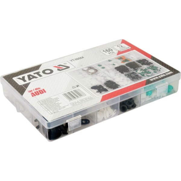 ZESTAW SPINEK SAMOCHODOWYCH AUDI 160 SZT. YT-06664