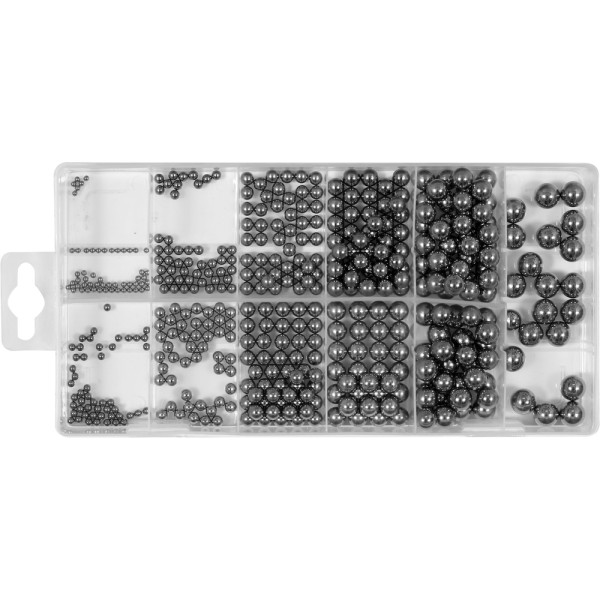 ZESTAW KULEK STALOWYCH 470 SZT YT-06680