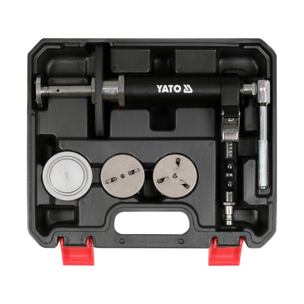 SEPARATORY PNEUMATYCZNE DO ZACISKÓW HAMULCOWYCH KPL 4 SZTUKI. ZAWIERA ADAPTERY UNIWERSALNE 2 I 3 PINOWE YT-06711