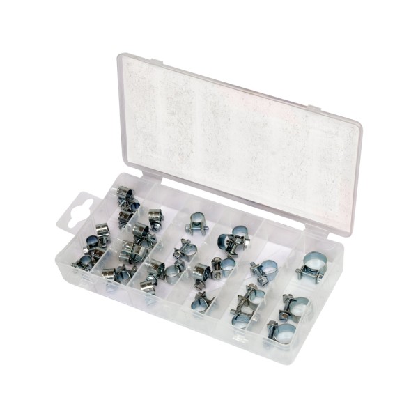 ZESTAW  OBEJM SKRĘCANYCH DO PRZEWODÓW 30 SZTUK YT-06783