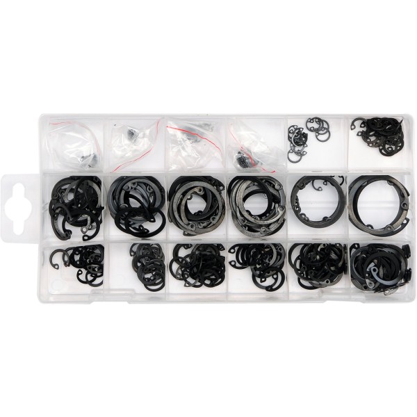 PIERŚCIENIE SEGERA WEWNĘTRZNE ZESTAW 300 SZT. YT-06881