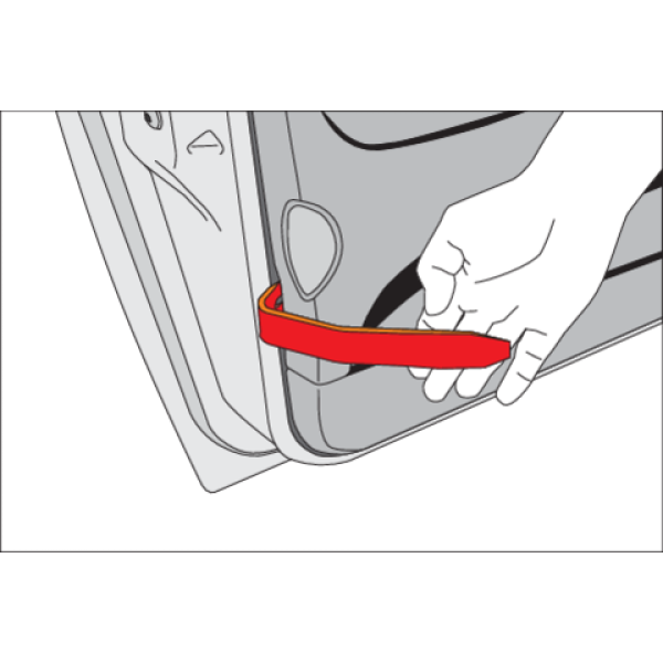 ŚCIĄGACZE DO TAPICERKI, ZESTAW 5 SZT. YT-0836