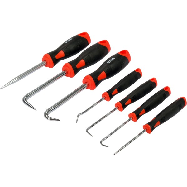 ZESTAW HACZYKÓW Z RĘKOJEŚCIĄ 7 CZ. YT-08425