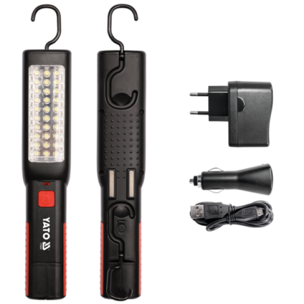 LAMPA WARSZTATOWA 30+7 LED, 100LM YT-085051