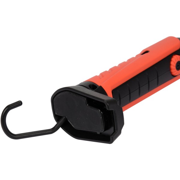 LAMPA WARSZTATOWA COB 500LM ELASTYCZNE RAMIĘ, REGULACJA ŚWIATŁA, IP54, IK07, PA6+TPR YT-08527