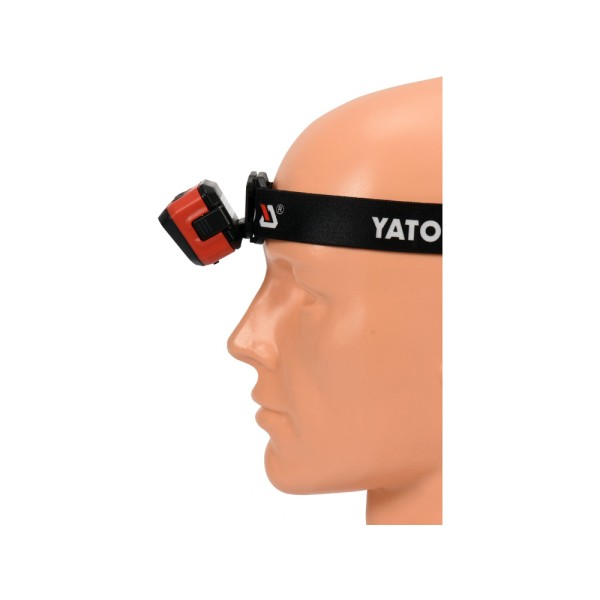 LATARKA CZOŁOWA 500LM, AKU/3XAAA, CZUJNIK RUCHU, LI-ION 3,7V 1000MAH, IP54, PŁYNNA REGULACJA ŚWIATŁA YT-08593