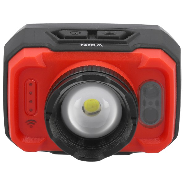 LATARKA CZOŁOWA 600LM AKU, CZUJNIK RUCH YT-085941