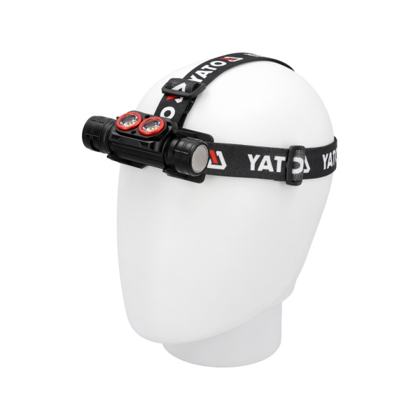 LATARKA CZOŁOWA 3000LM, AKU YT-085943