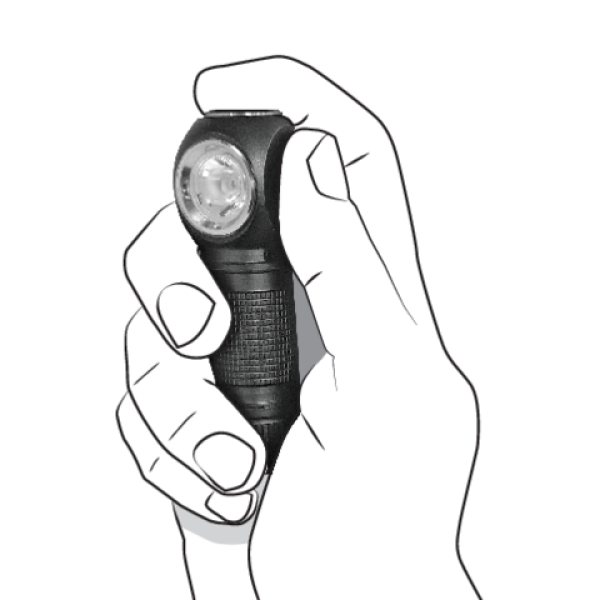 LATARKA CZOŁOWA 2W1 350LM YT-08597