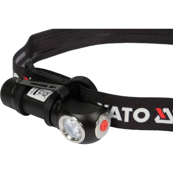 LATARKA CZOŁOWA 2W1 350LM YT-08597