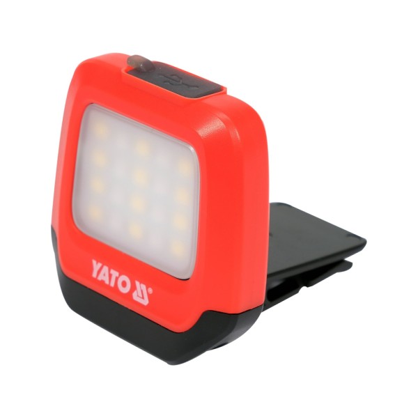 LATARKA CZOŁOWA I NA CZAPKĘ Z DASZKIEM 2W1 200LM YT-08598