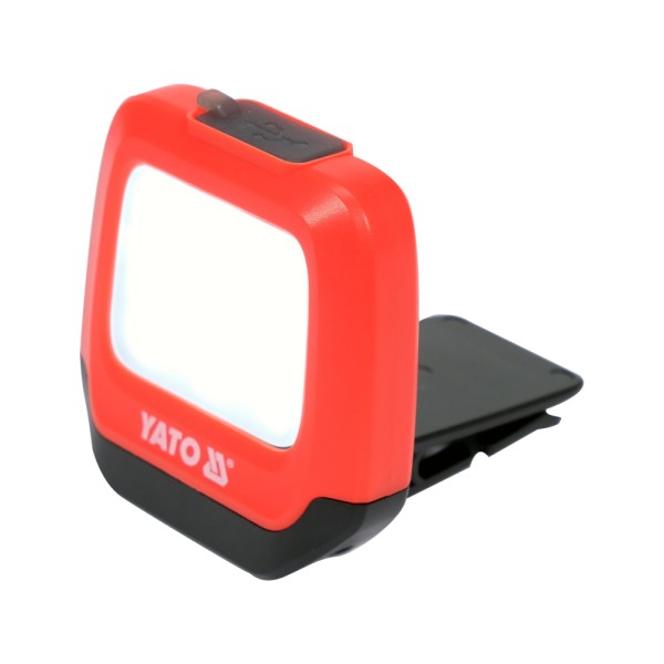 LATARKA CZOŁOWA I NA CZAPKĘ Z DASZKIEM 2W1 200LM YT-08598