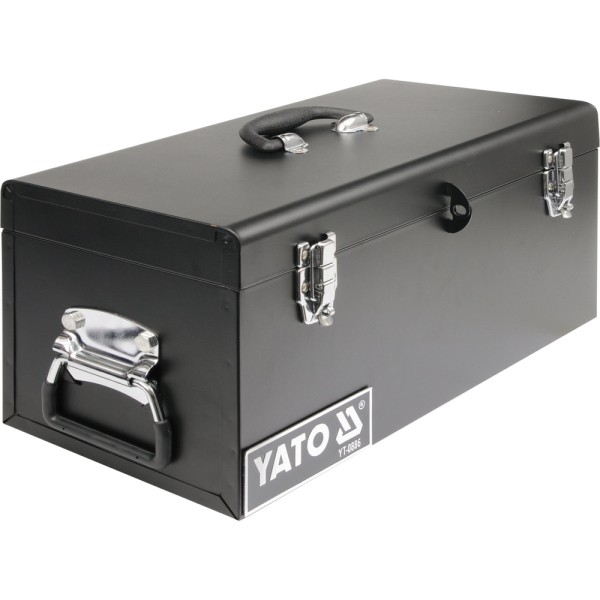 SKRZYNKA NARZĘDZIOWA, METALOWA 510X220X240 MM YT-0886