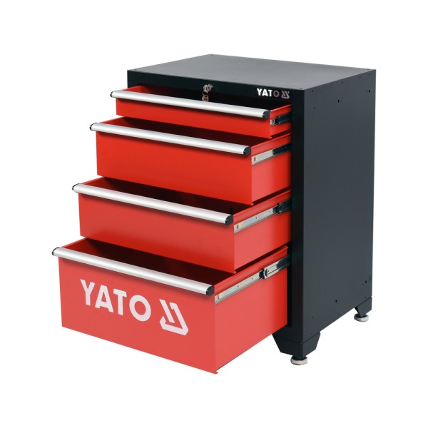 SZAFKA SERWISOWA BAZOWA 4 SZUFLADY. WYMIARY SZAFKI: 660 X 457 X 863MM. YT-08933